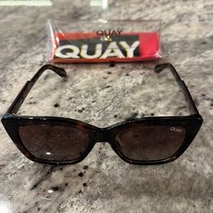 Brand New! Quay ‘Tag Me’ Sunglasses - Tortoise